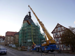 Kirchenrenovierung 2010 / 2011 (Foto: Karl-Franz Thiede)